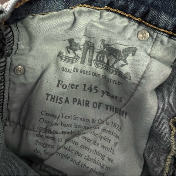 Levi's Classic Blue Straight Jeans Men’s size 30x30 - Picture 7 of 14